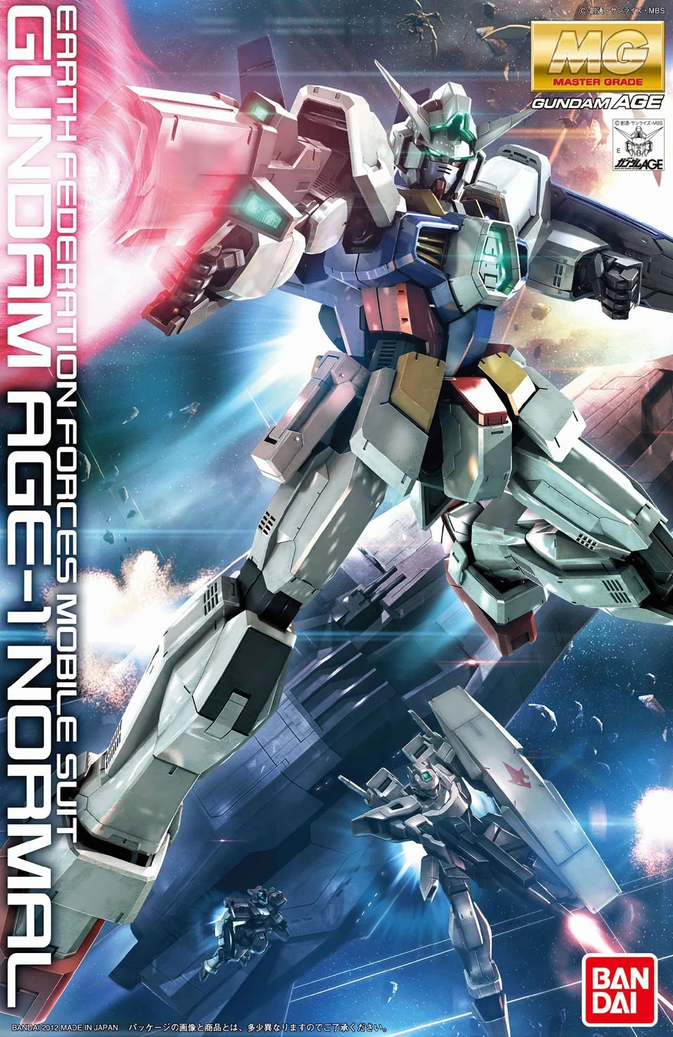 Bandai Hobby Gundam Age-1 Normal 1/100-Master Grade