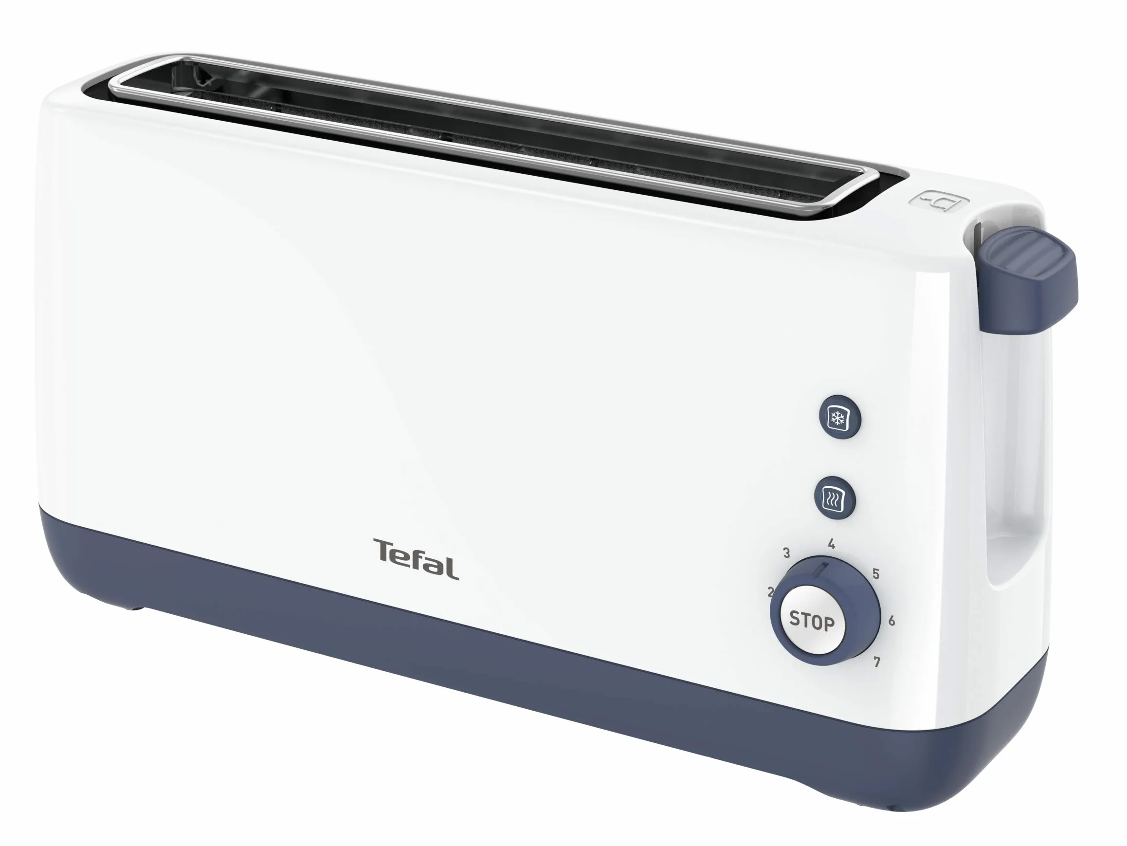 TEFAL Toaster Minim TL302110 - Tostadora compacta de una ranura, color blanco