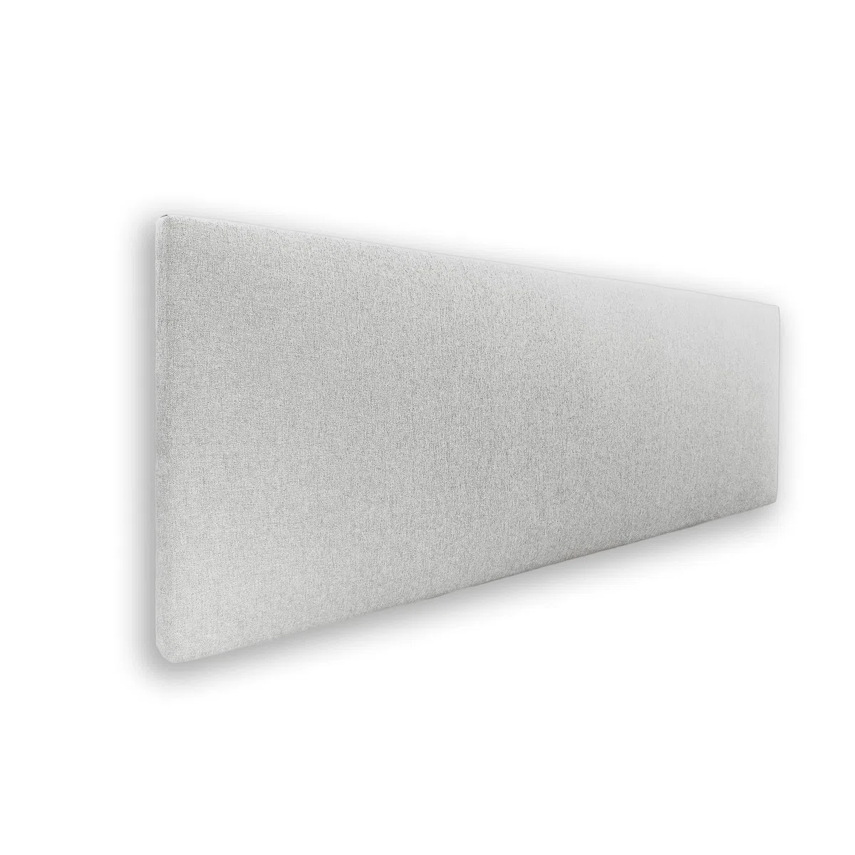 Silcar Home - Cabecero de Cama 135 Tejido Blanco Jep - Estructura de Madera, Tapizado en Polipiel Liso, Diseño Moderno, Fácil Instalación, Acolchado - Tela Blanco, 135 cm