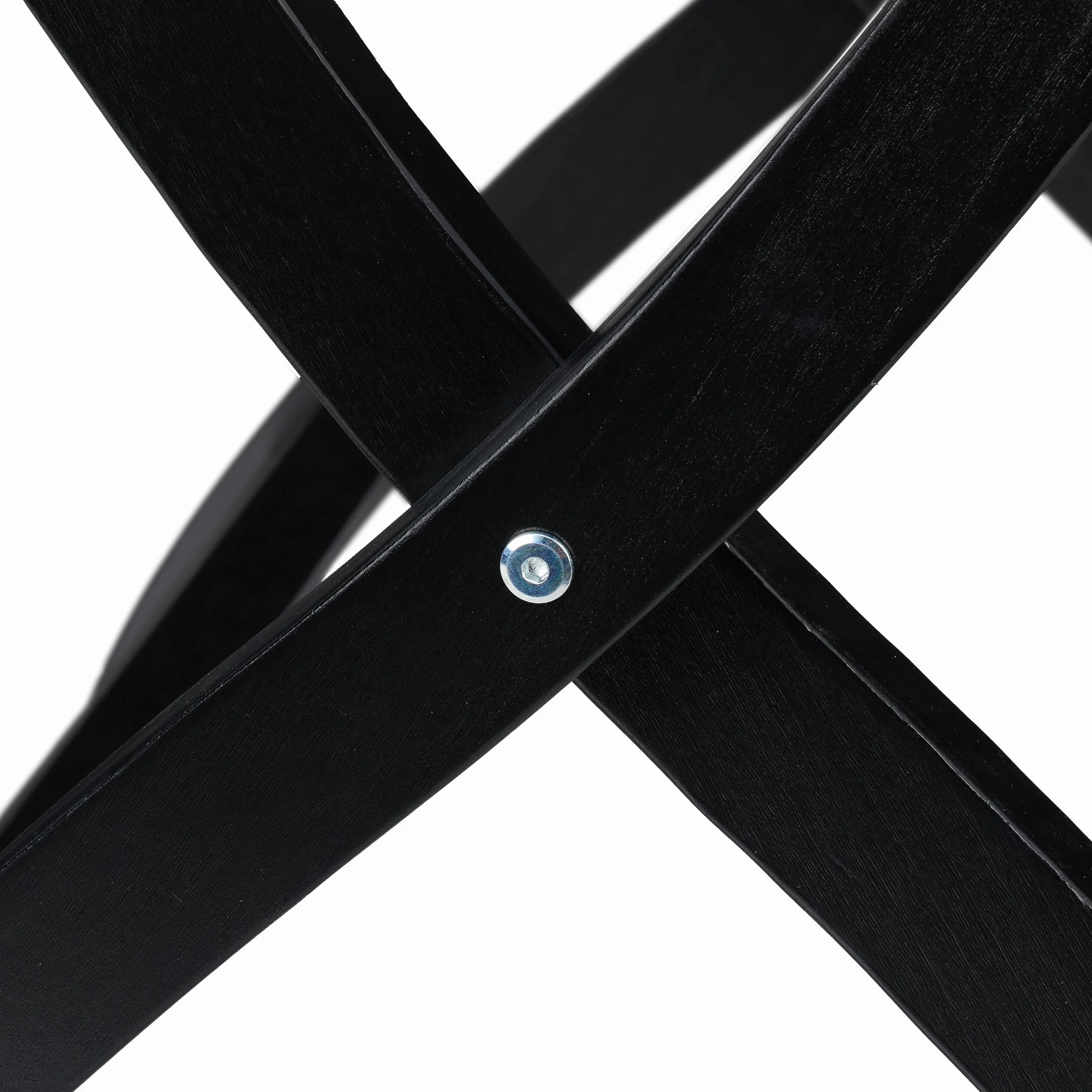 Relaxdays Soporte para Maletas, Plegable, Protección de Pared, Madera de Pino, 75x60x41 cm, Portamaletas Hotel, Negro
