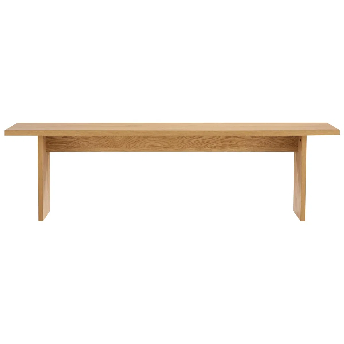 Happy Garden Banco de Madera Alma de Estilo escandinavo Asiento Espacioso para 3 Personas, diseño Elegante Interior Moderno