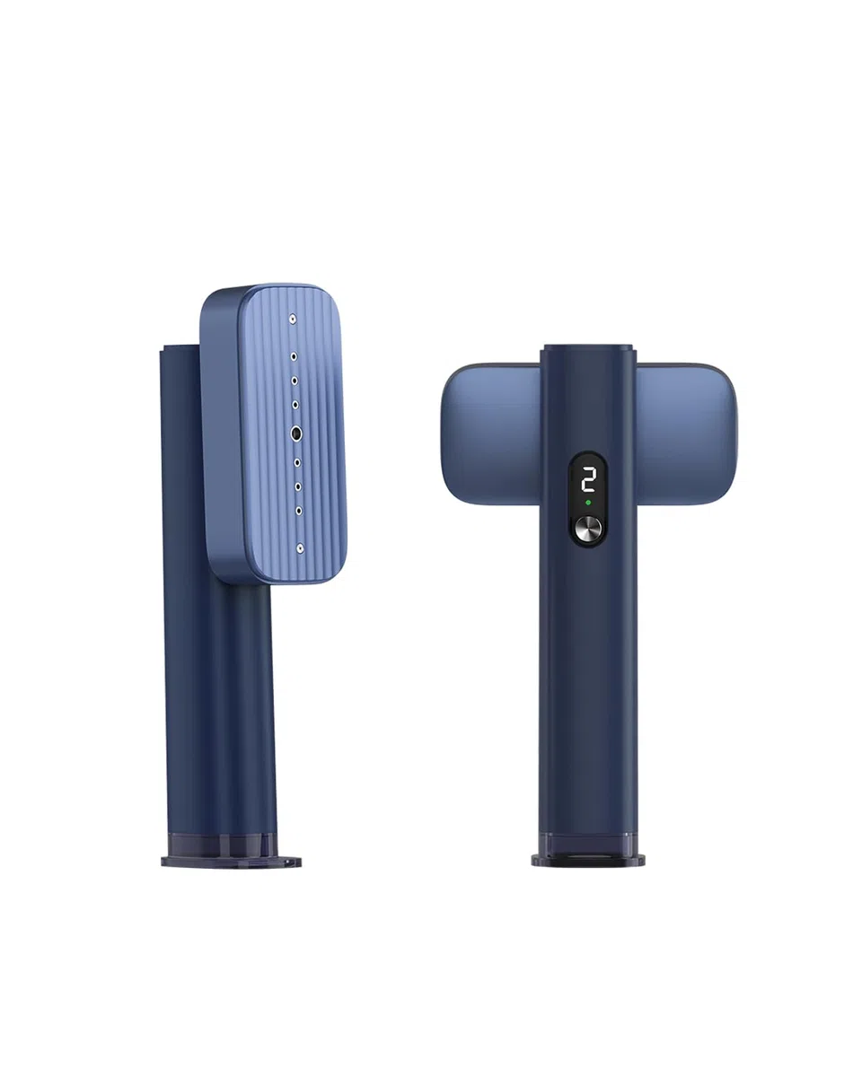 G5 Pro - Vaporizador de mano inteligente para ropa, adaptación de voltaje global, tamaño de palma de 1200 W y ligero (1 libra), modos de vapor duales, fácil eliminación de arrugas, apagado automático
