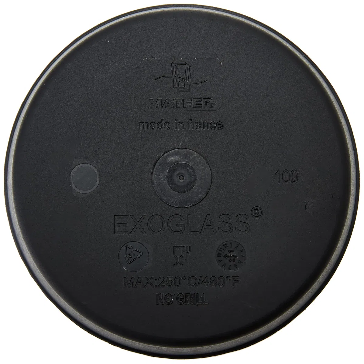Matfer dn950 Exoglass Mini Pie Moldes (Pack de 12)