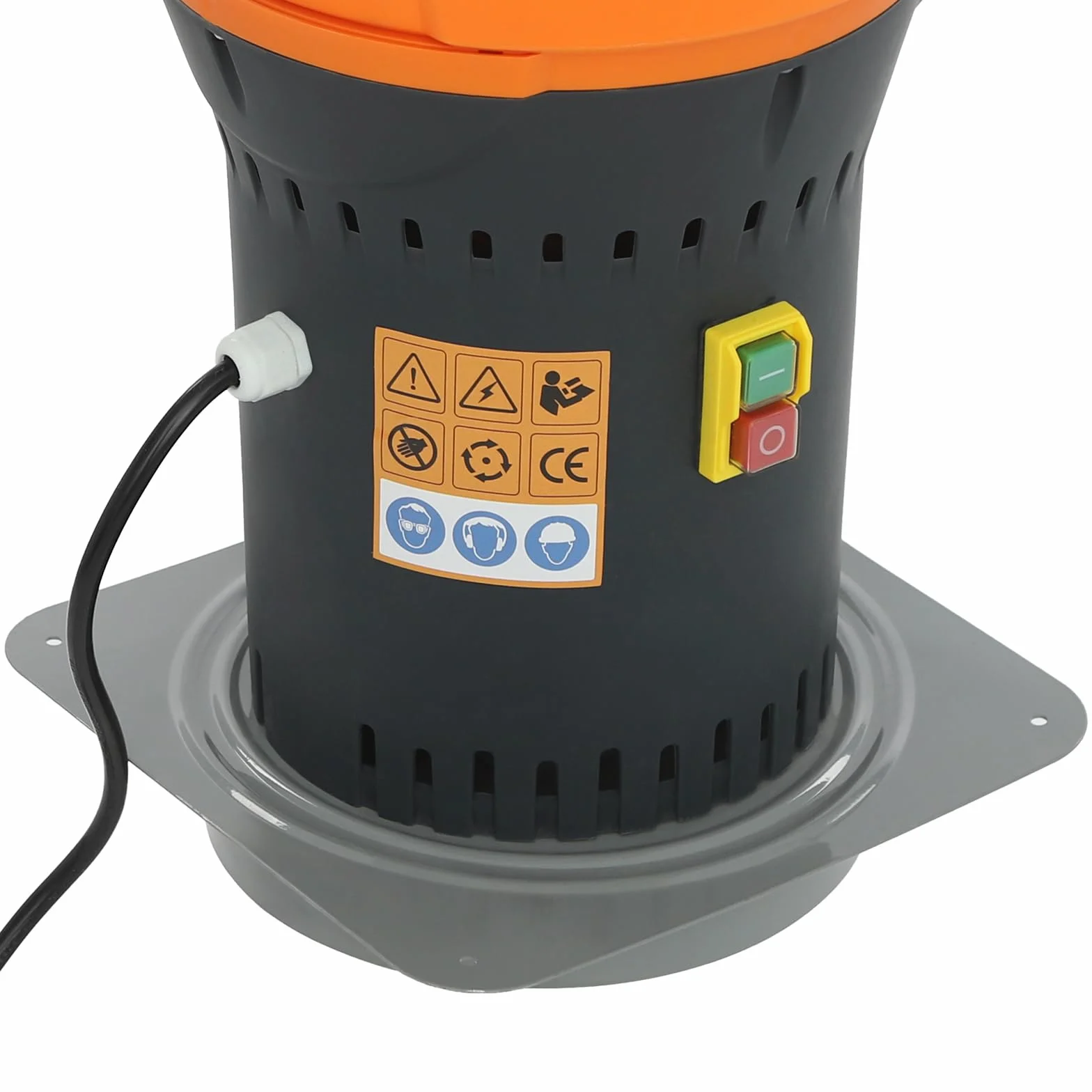 Molinillo eléctrico de cereales de 1300 W, con tres tamaños de tamiz diferentes, molino de cereales para hierbas, especias, nueces, cereales, sin tambor de almacenamiento