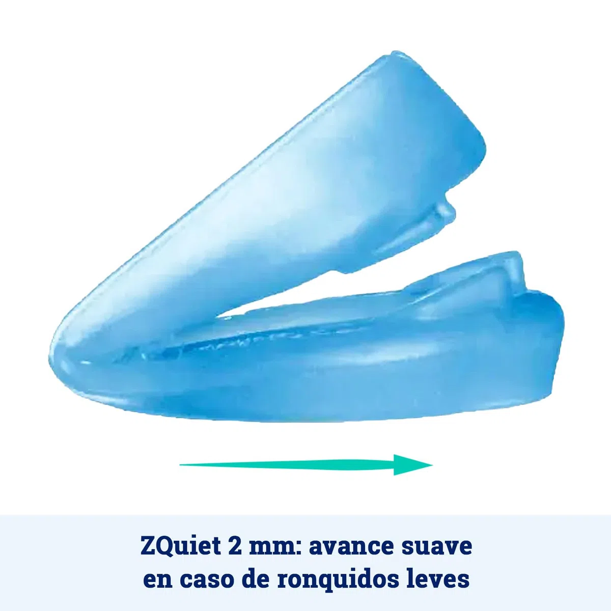 ZQuiet Set – 2 férulas antirronquidos para una comodidad perfecta! + incluye una guía gratuita de consejos antirronquidos (SomniShop Set S 200)