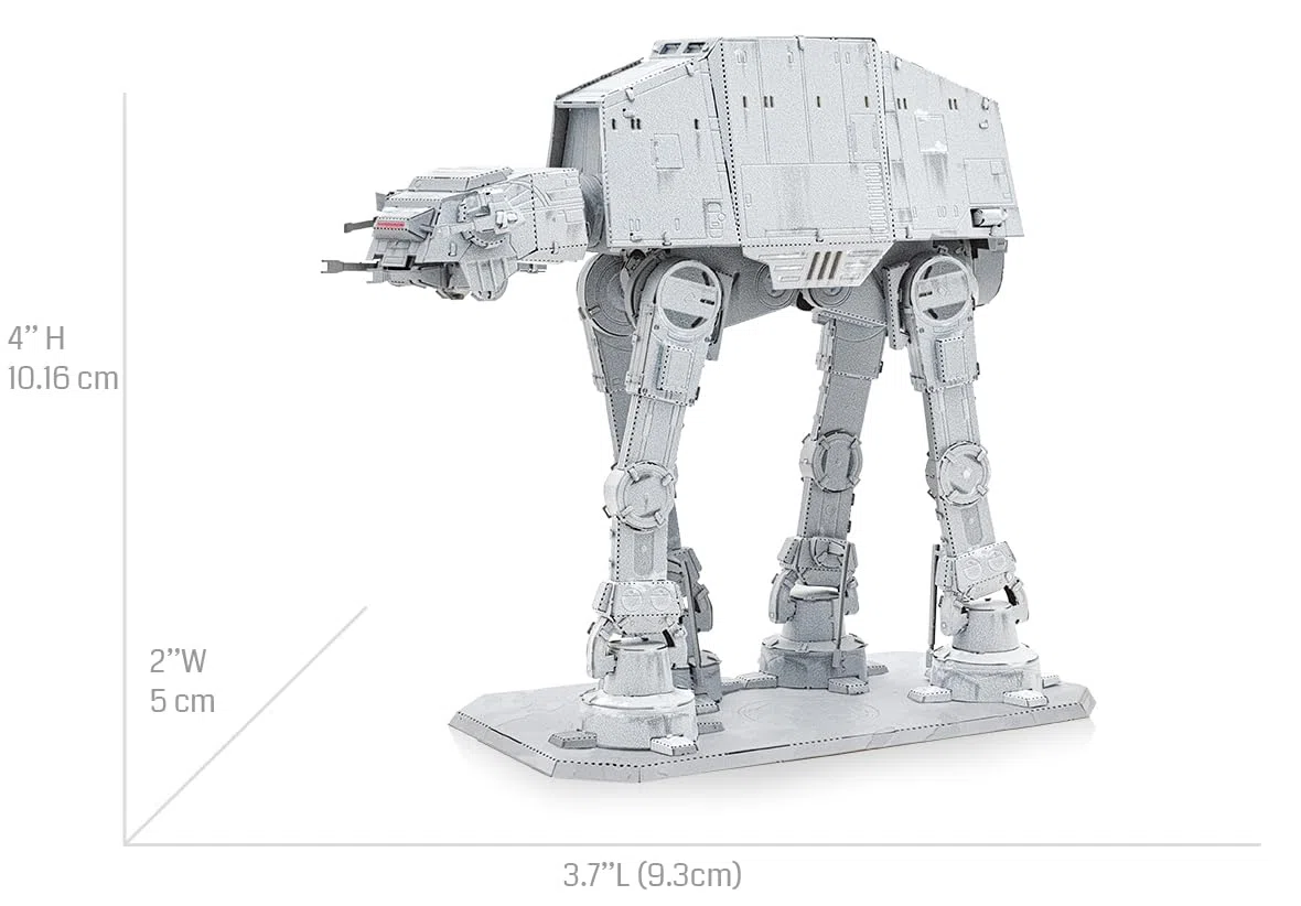 Metal Earth Serie Premium Star Wars Imperial at-at 3D Metal Model Kit Fascinations