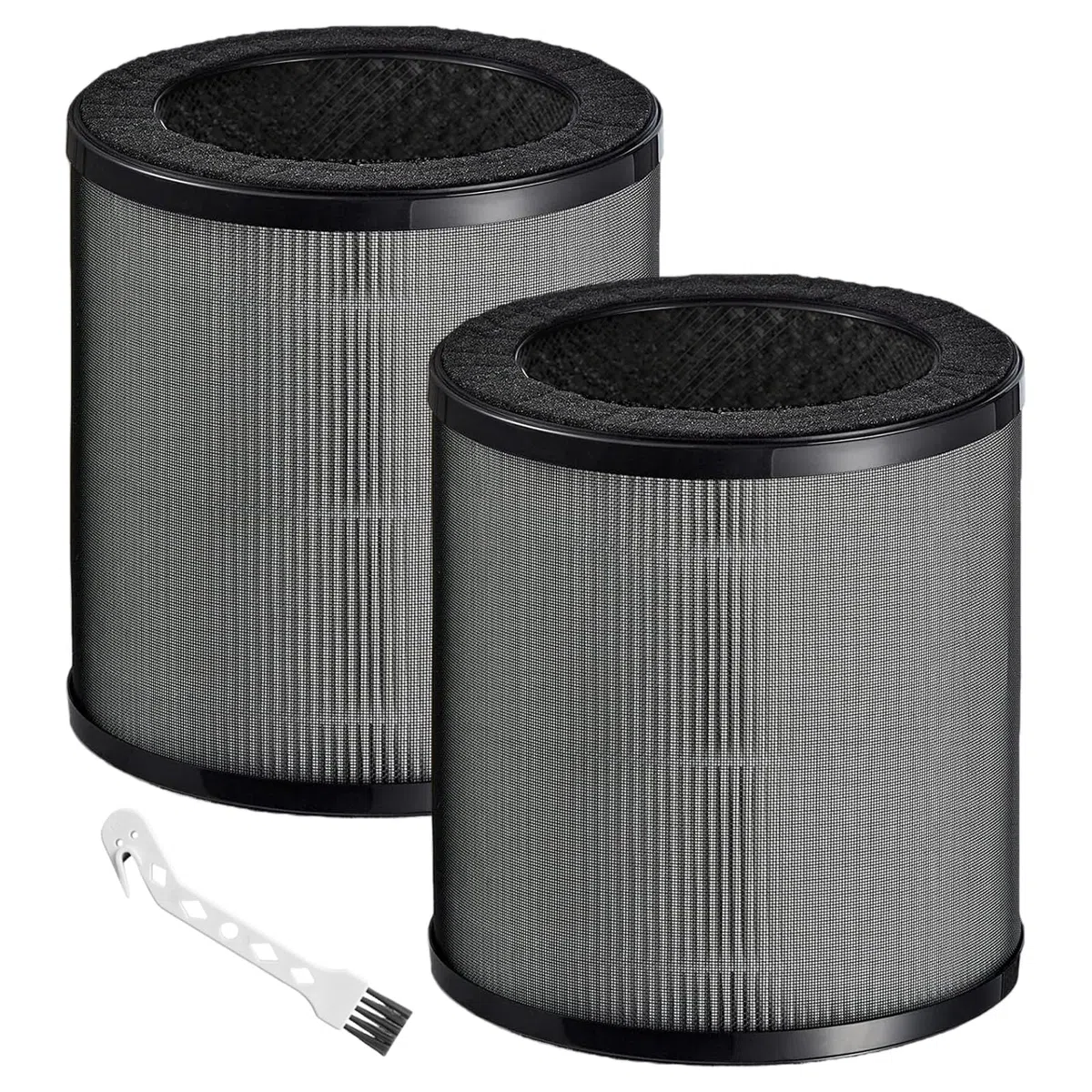 Airmega 50 Filtro de repuesto compatible con COWAY Airmega 50 purificador de aire 3 en 1 H13 True HEPA y filtro de aire de carbón activado, paquete de 2