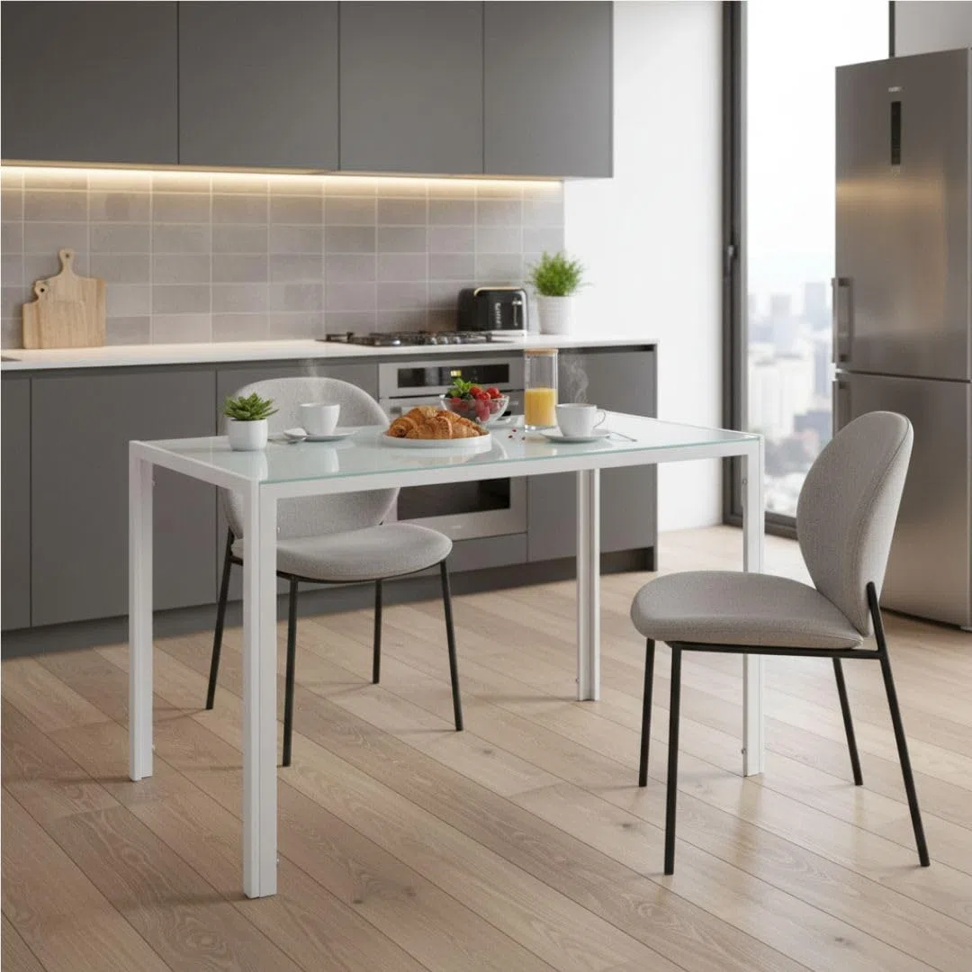 Woopi Mesa de Cocina Viena Blanca