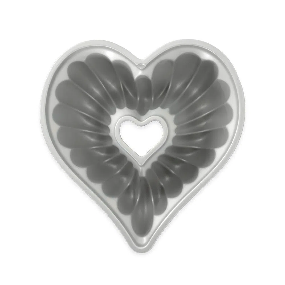 Nordic Ware 55548 de Aluminio Fundido Corazón Elegante Bundt Pan [Cocina] (japón importación)