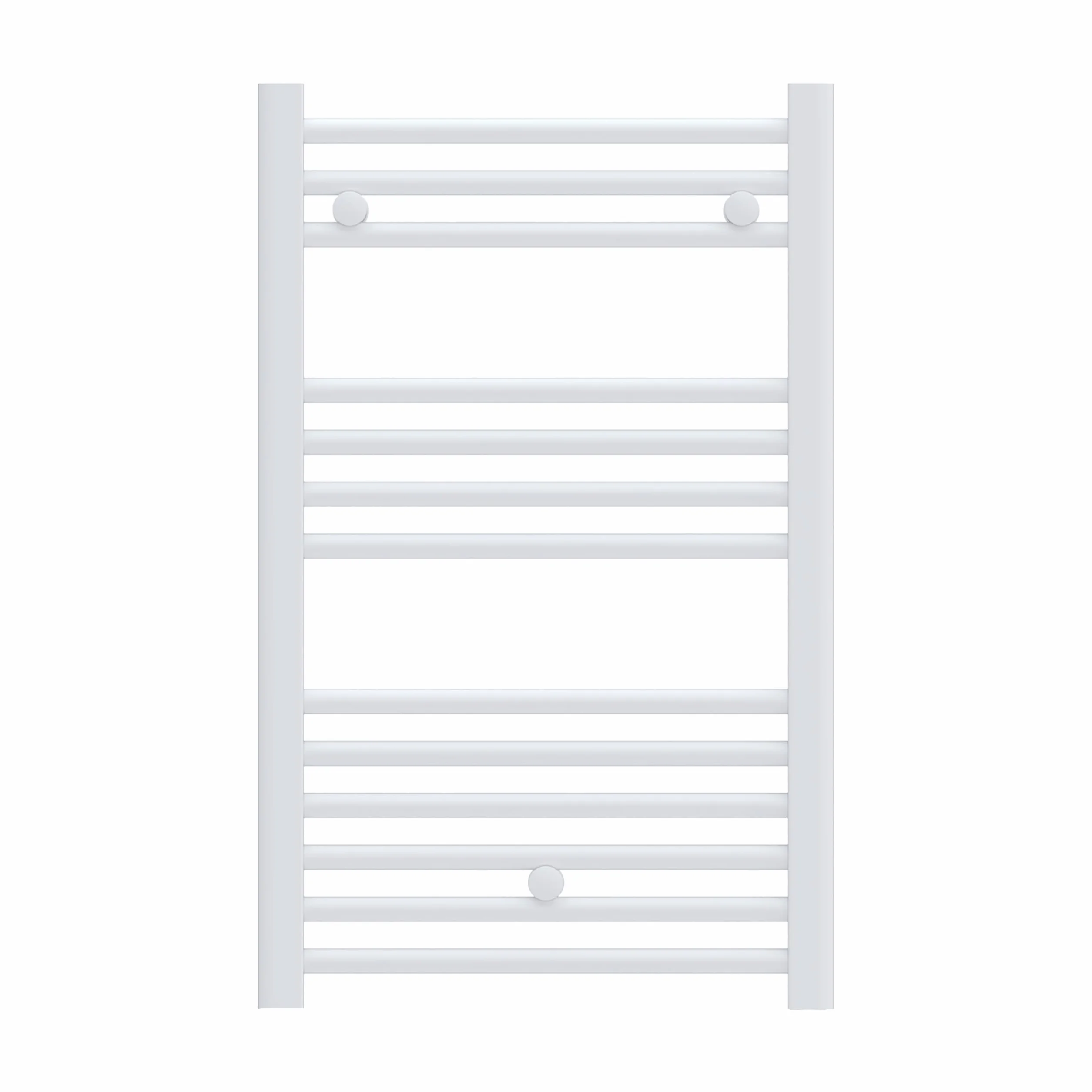 Fácula - Radiador Toallero DE Agua Ocean Blanco 803x450mm | (NO Eléctrico) | 3 Soportes+purgador | Conexiones 3x1/2