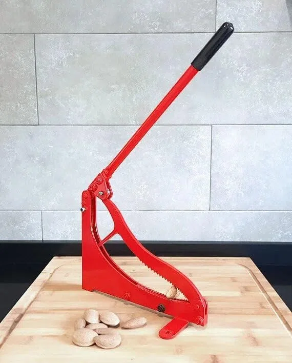 Genérico - Partidor de almendras Pro25 Manual con Rodamiento, Mínimo Esfuerzo y Gran Agarre para cascar almendras - Cascador para Romper Frutos Secos de cáscara Dura