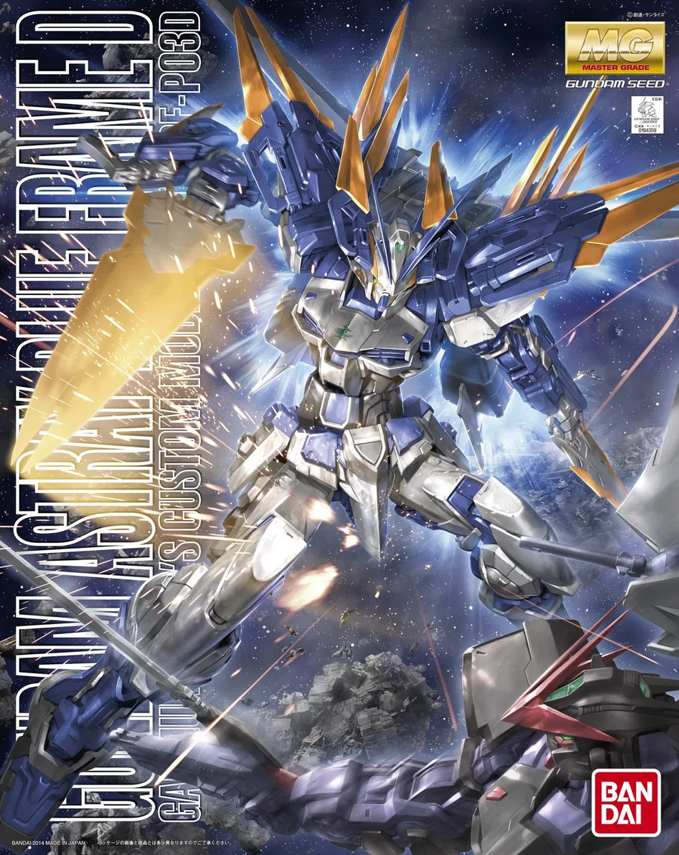 Bandai Marco Hobby MG Gundam Astray Azul D Figura de acción B194359