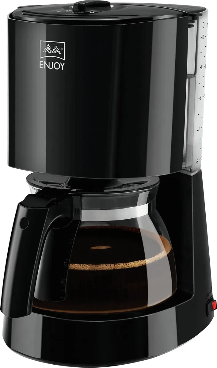 Melitta 1017-02 Independiente - Cafetera (Independiente, Cafetera de filtro, Negro, Jarra, Vidrio, 10 tazas)