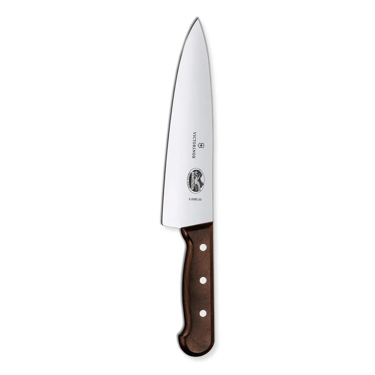 Victorinox Wood, Cuchillo para trinchar, Cuchillo de cocina, Filo recto, Hoja extra afilada, Acero inoxidable, Mango de madera