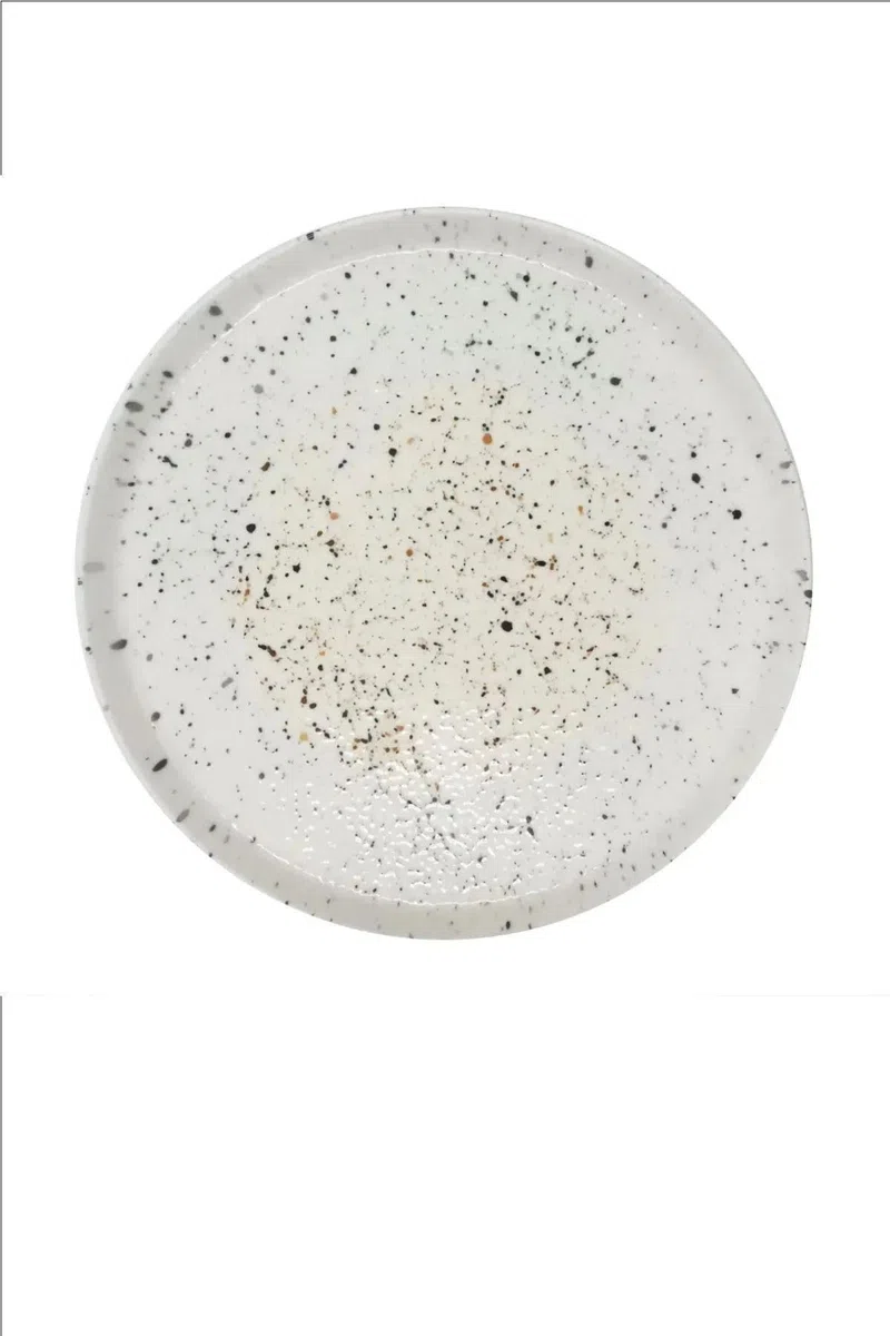 Elegante juego de cena de 18 piezas, 100% porcelana, color blanco. Incluye 6 platos de servicio (26 cm), 6 cuencos (14 cm), 6 platos (20 cm), apto para lavavajillas y microondas
