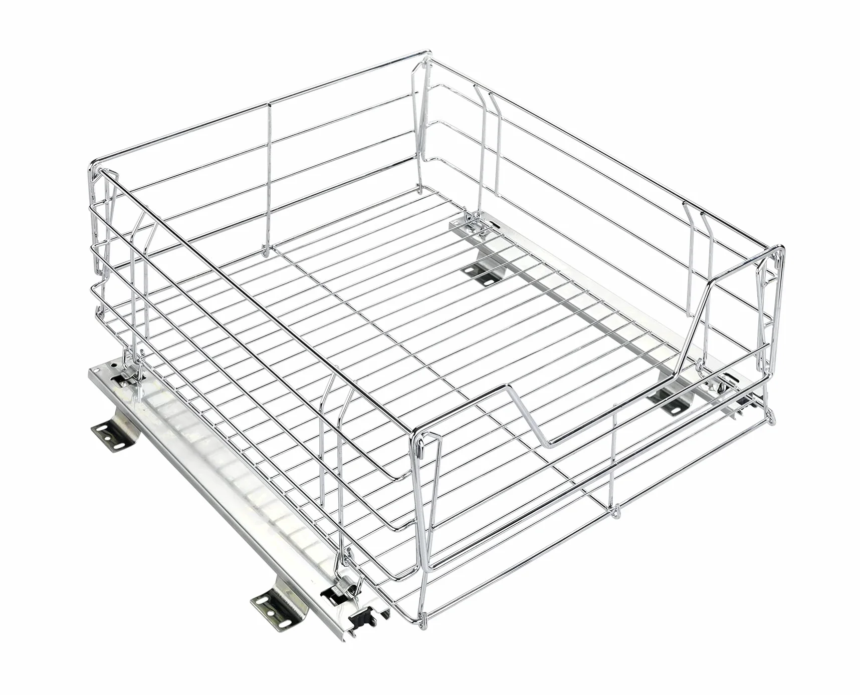 Maximex Cestas Organizadoras Extraibles para Muebles de Cocina, Metalicas, 50 x 40 x 19 cm
