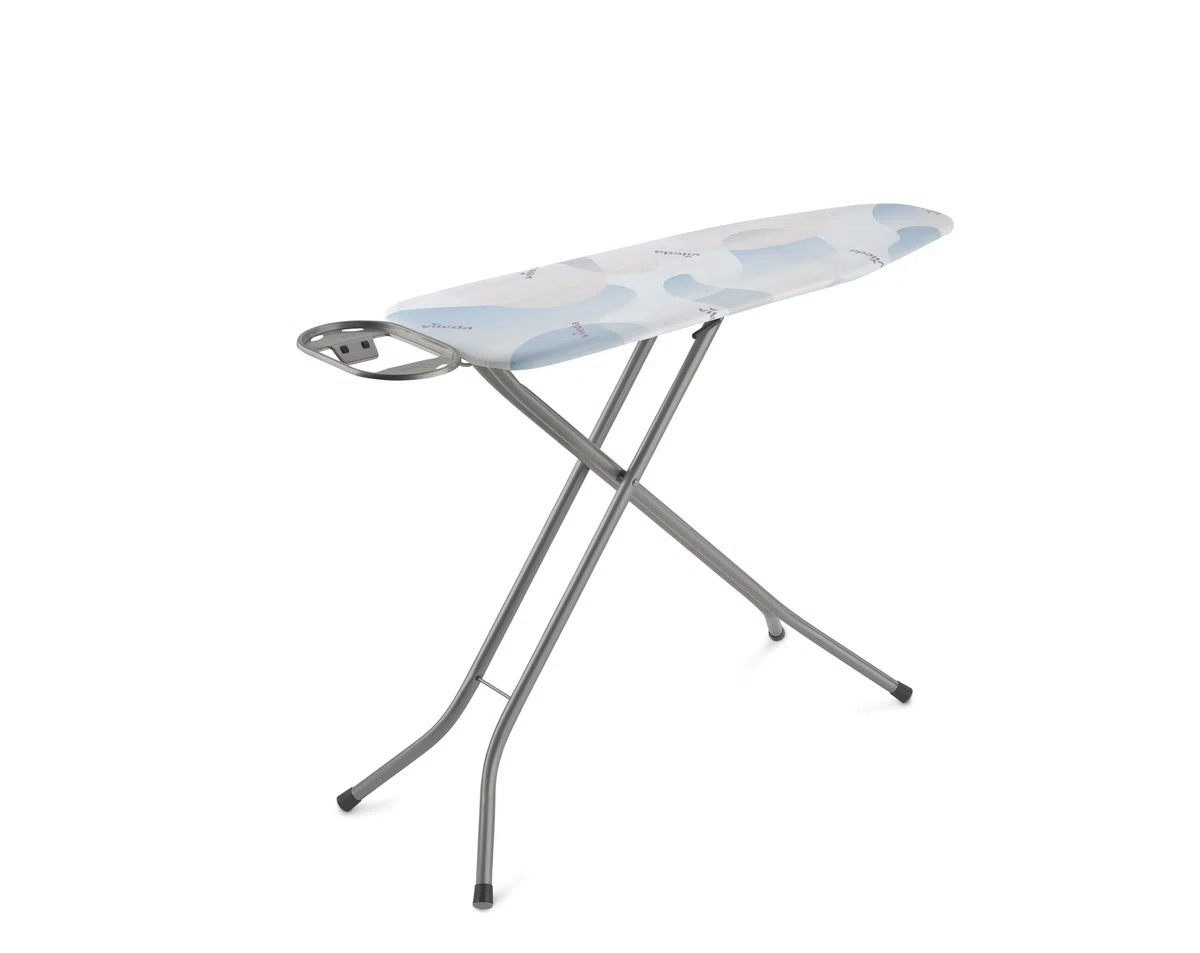 Vileda Basic - Tabla de planchar Bravo lava salmon grey, 173697 , 120 x 38 cm