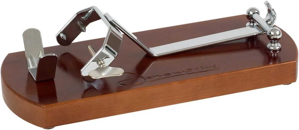 Jamonero Profesional Nogal Con Gomas Antideslizantes - Jamonero Plegable - Soporte Jamonero - Jamoneros - Jamoneros Profesionales - Jamonera - Jamonero Acero Inoxidable - Tabla Jamon Profesional