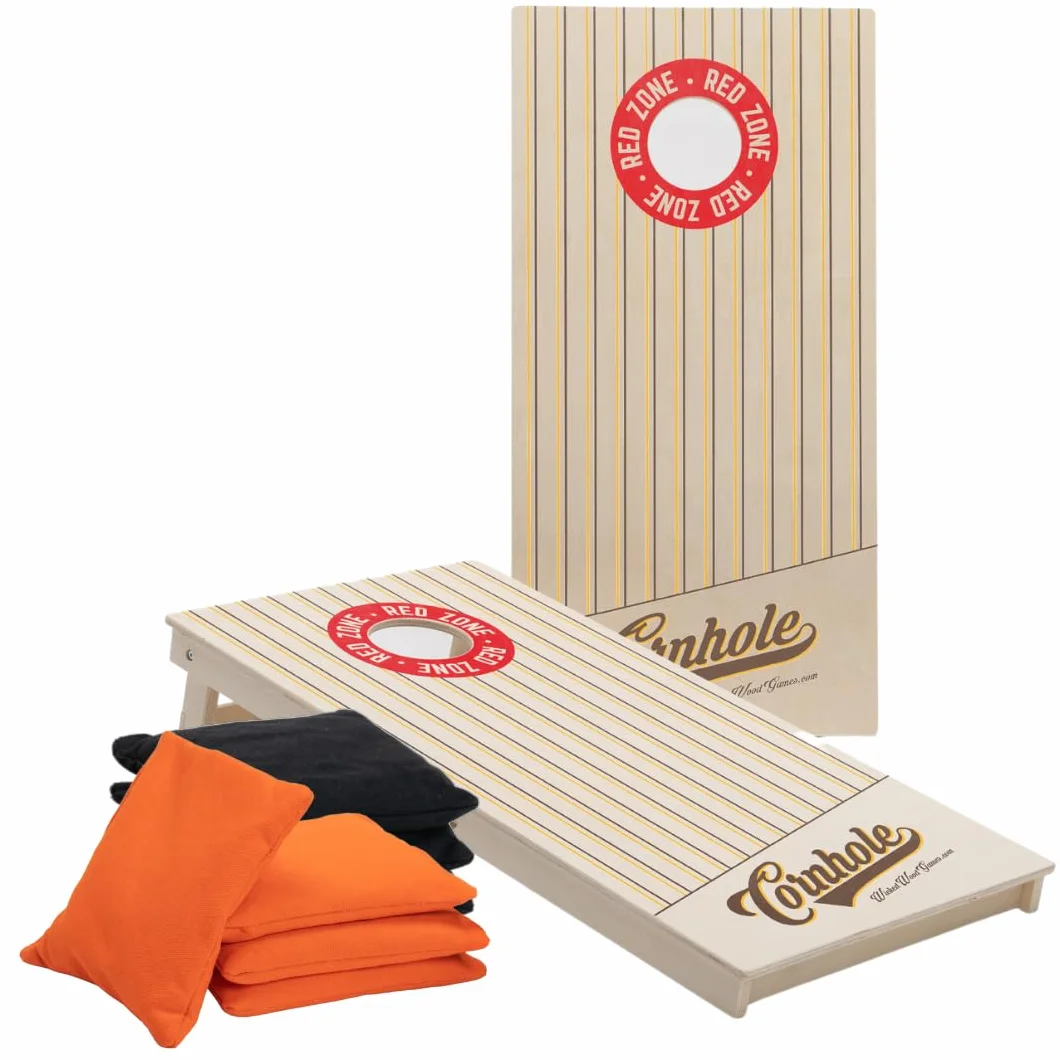 Juego de cornhole – 120 x 60 cm – Juego de agujeros ciegos – Wicked Wood – Juego de tablas con licencia oficial ACL – 2 x 4 bolsas de 450 gr – Cornhole Juego de Cornhole Outdoor