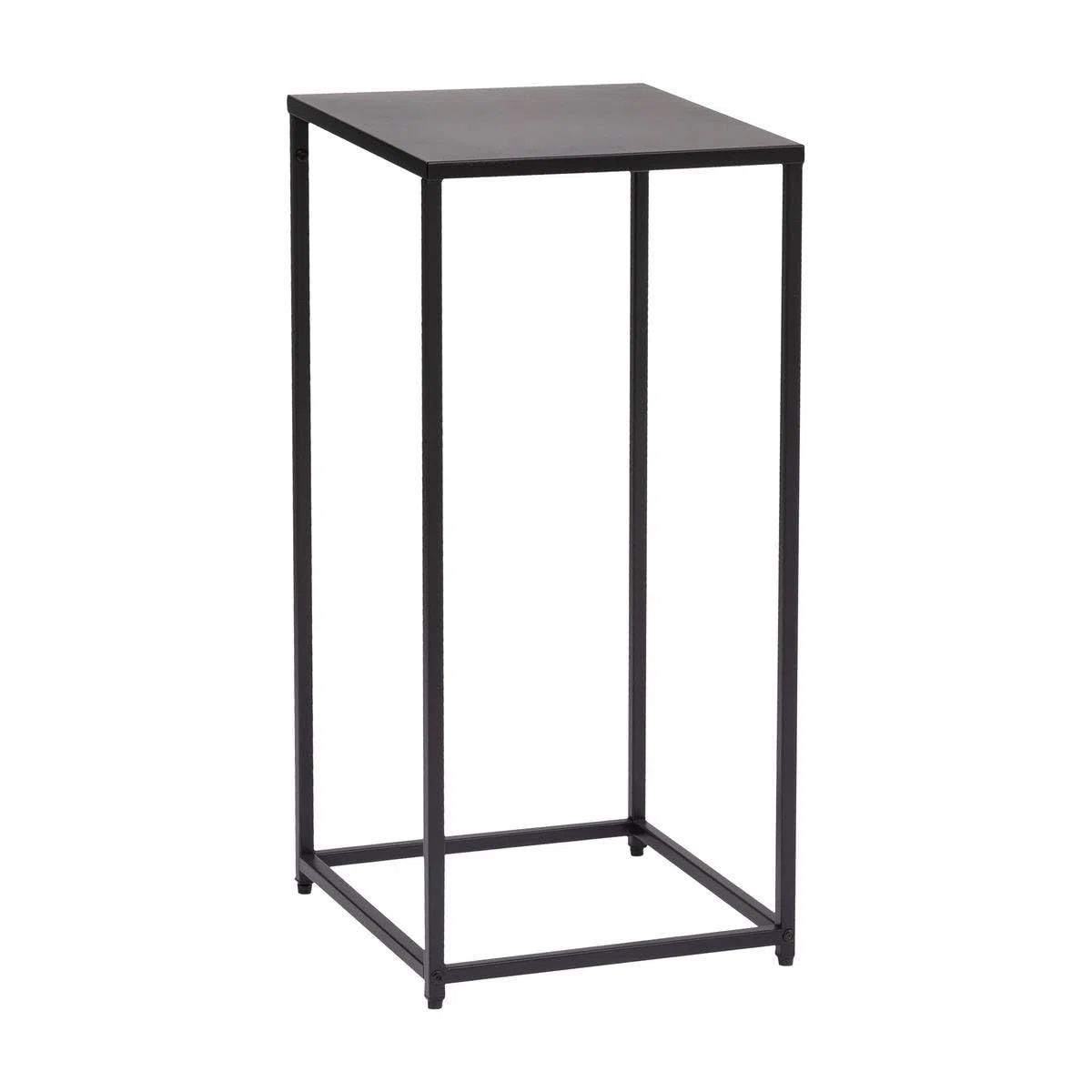 Atmosphera - Juego de 2 mesas Nido Gota, Metal Negro, Altura 74 cm - para salón, Dormitorio y Mesa Auxiliar