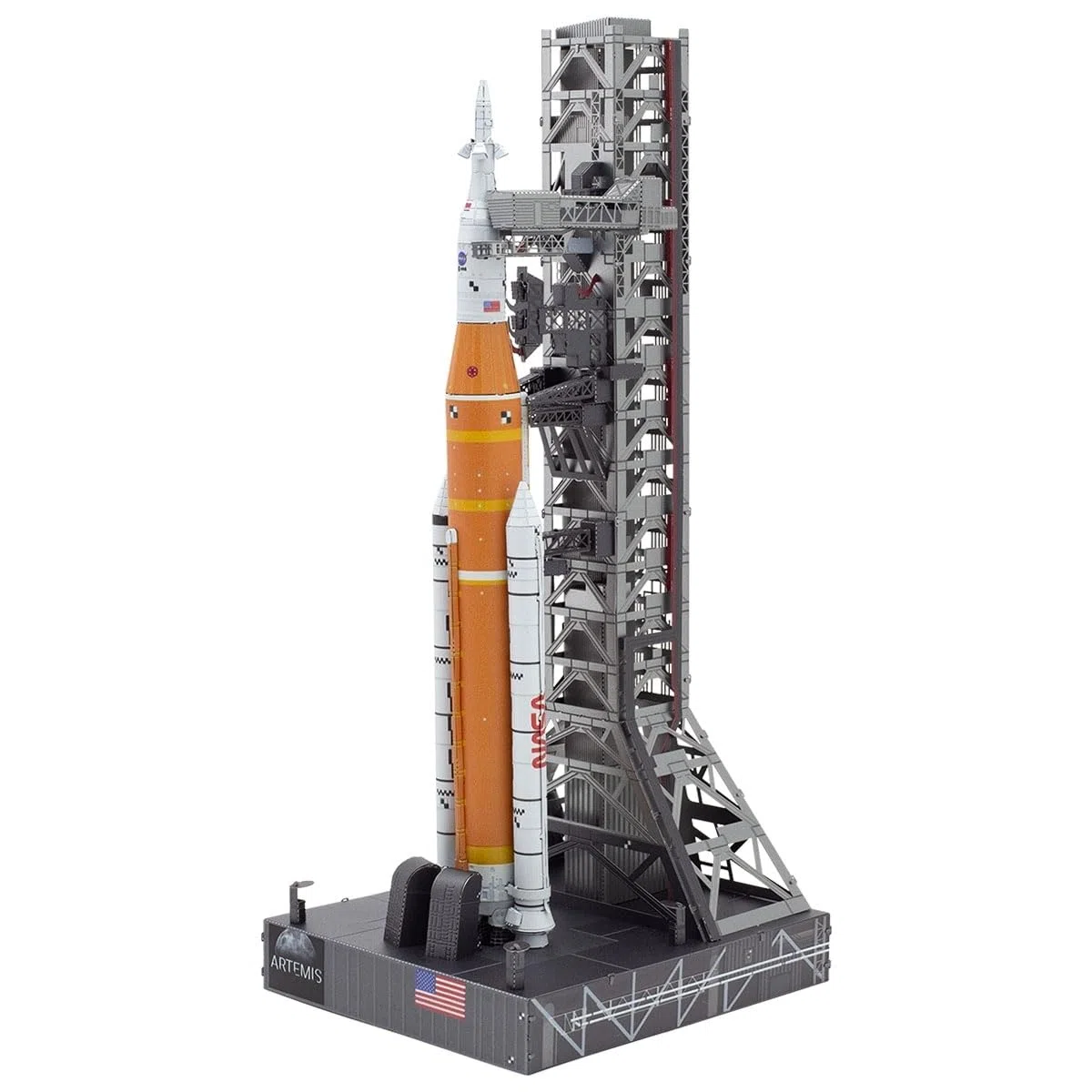 Metal Earth Premium Series Artemis Moon Rocket - Kit de modelo de metal 3D Fascinations