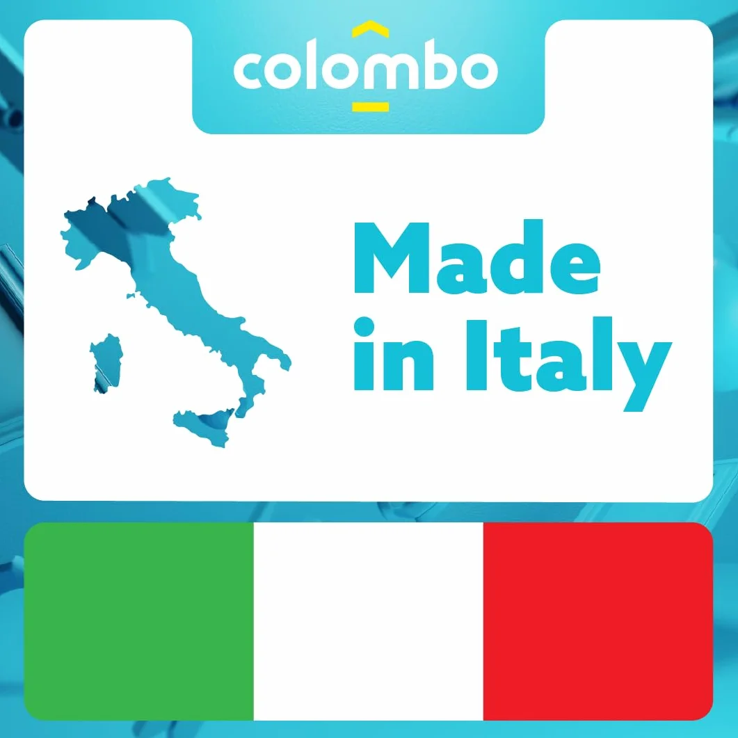 Colombo Escalera doméstica, Aluminio anodizado, Negro, 3 peldaños