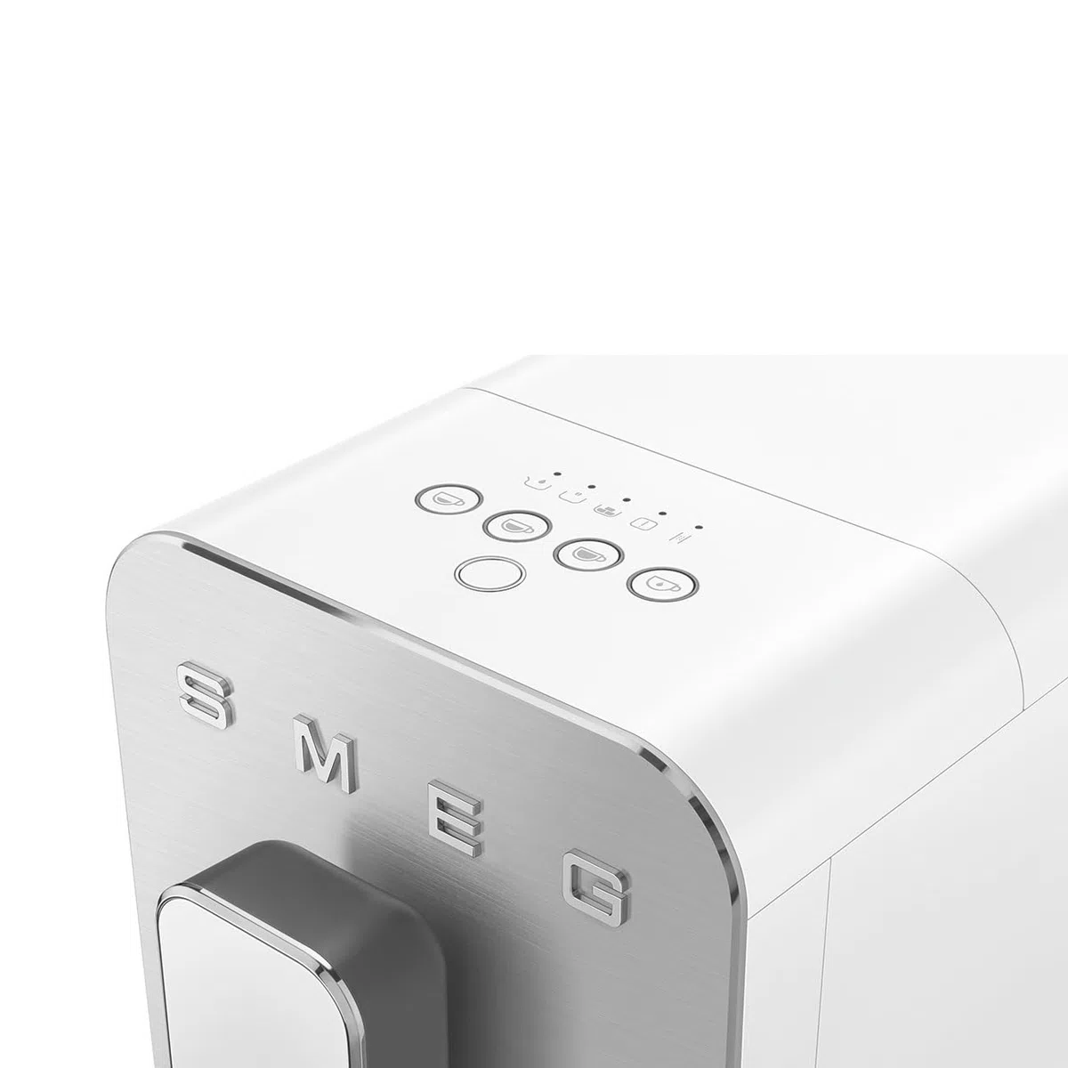 Smeg BCC11WHMEU bean-to-cup machine with Dampffunktion white