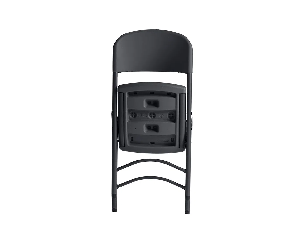 ZOWN Silla Plegable Profesional Norman con Asiento y Respaldo de Polietileno. Amplia, sólida y Confortable. Capacidad 272 kg con Protección UV e Hidrófuga
