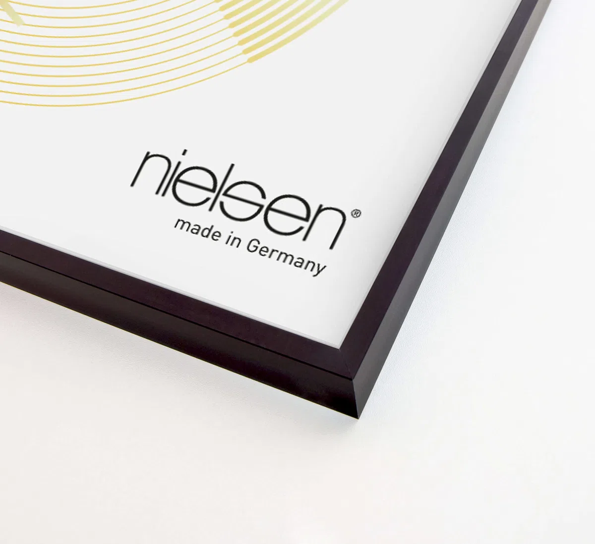 nielsen marco para discos de vinilo, 31,4 x 31,6 cm (juego de 3), Aluminio, Negro mate, Marco para vinilopara colgaren formato vertical y apaisado, vidrio sintético irrompible, Vinyl Alu