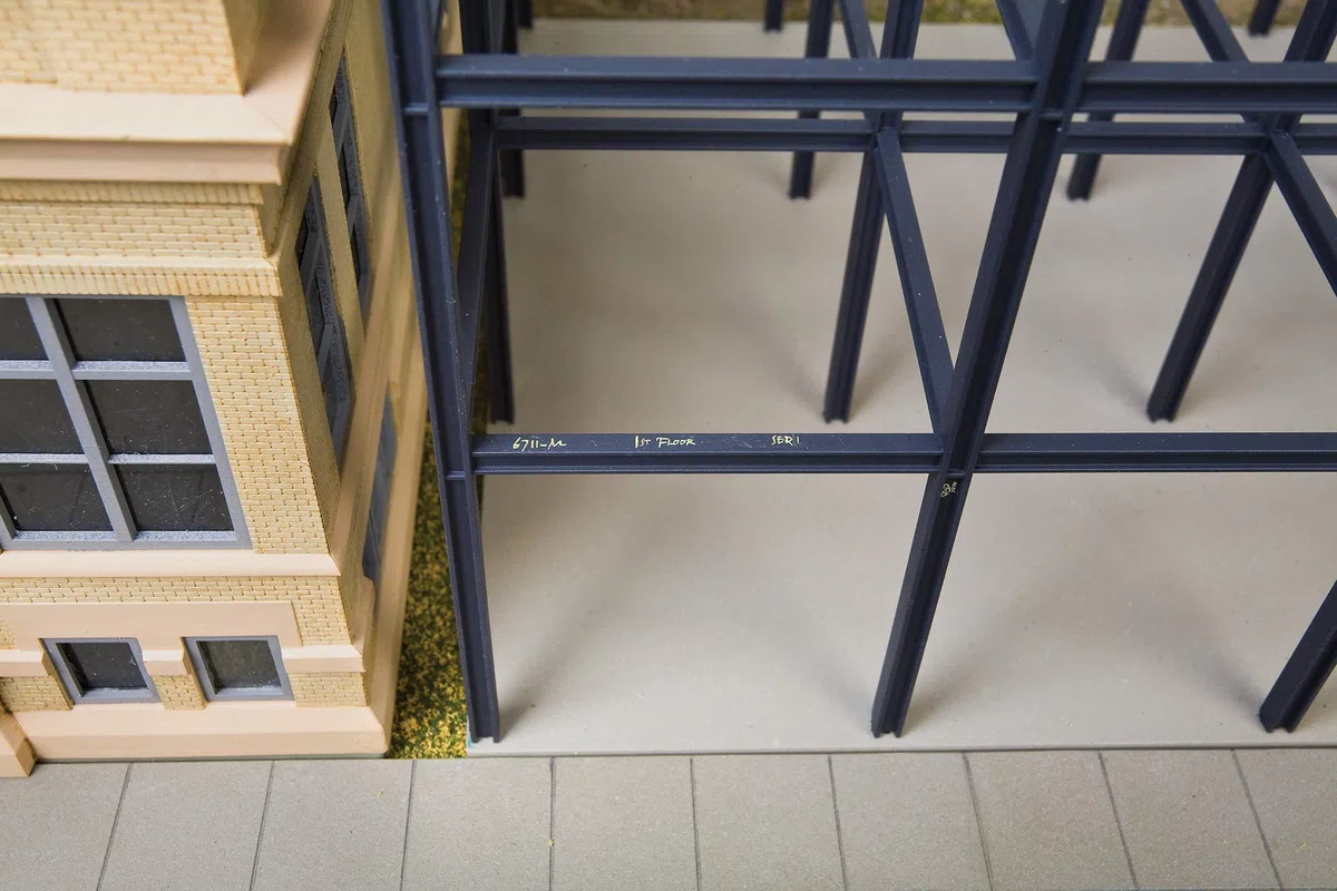 Walthers Cornerstone Escala HO Kit construcción Sitio De Construcción