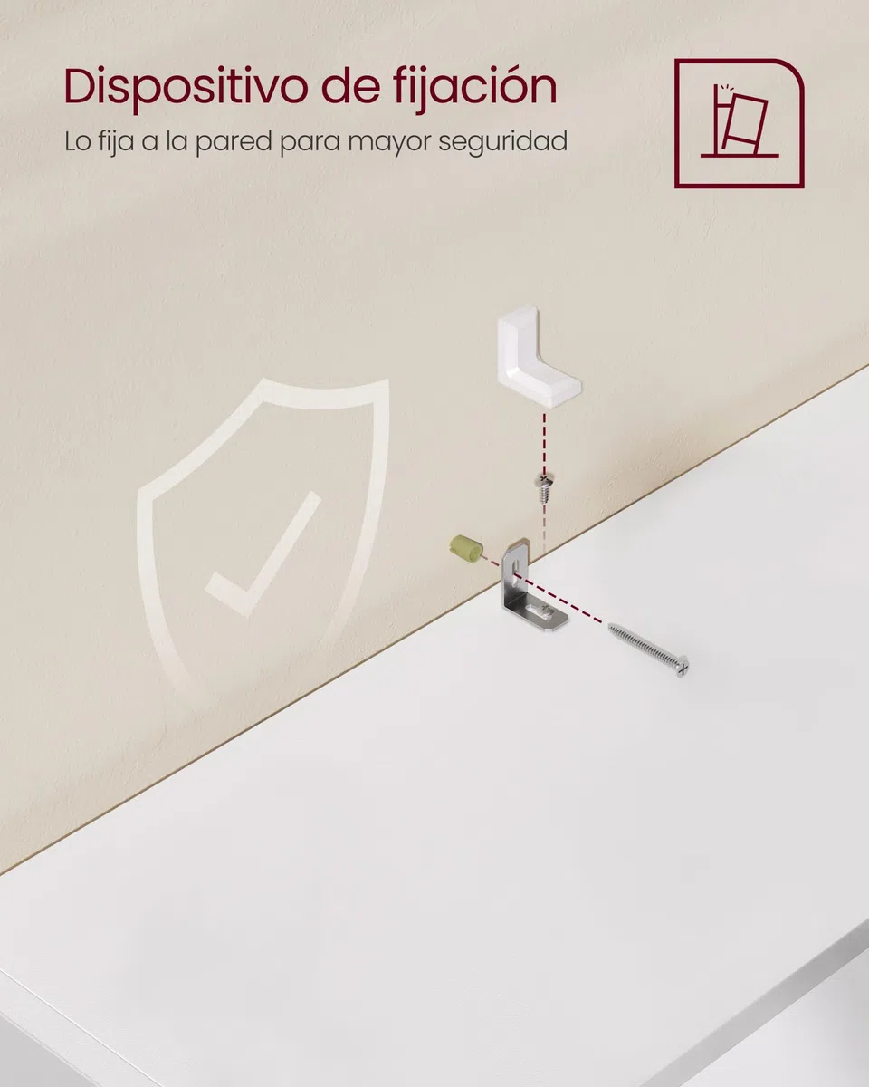 VASAGLE Custos Colección - Librería de 6 Niveles, Estantería de Libros, Organizador con Compartimentos, Estantes Abiertos y Ajustables, para Sala de Estar, Oficina, Dormitorio, Blanco Nube LBC166T14