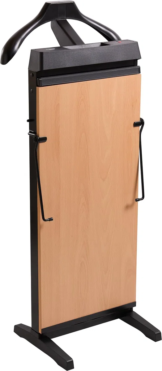 Corby 3300 - Prensa para pantalones, haya, enchufe europeo