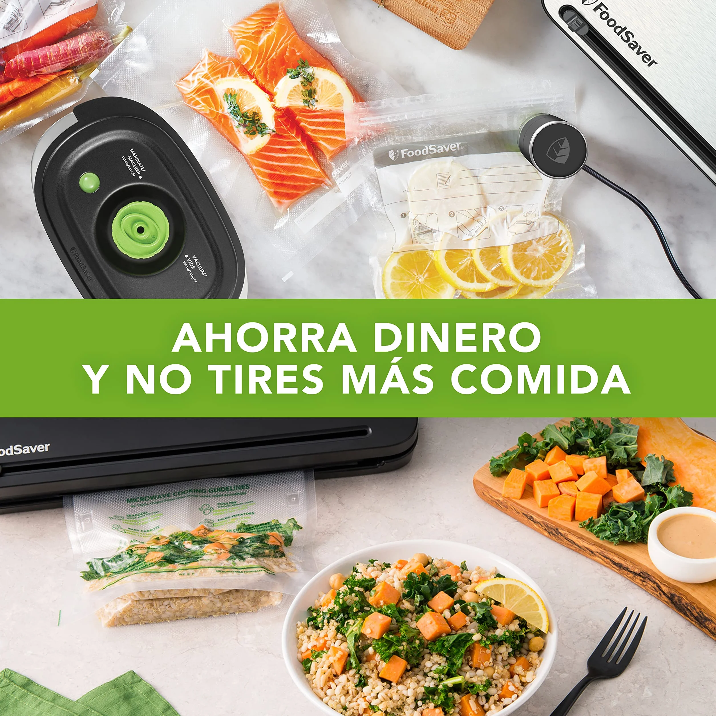 Foodsaver sellador de vacío inalámbrico de 2.5w VS1199X