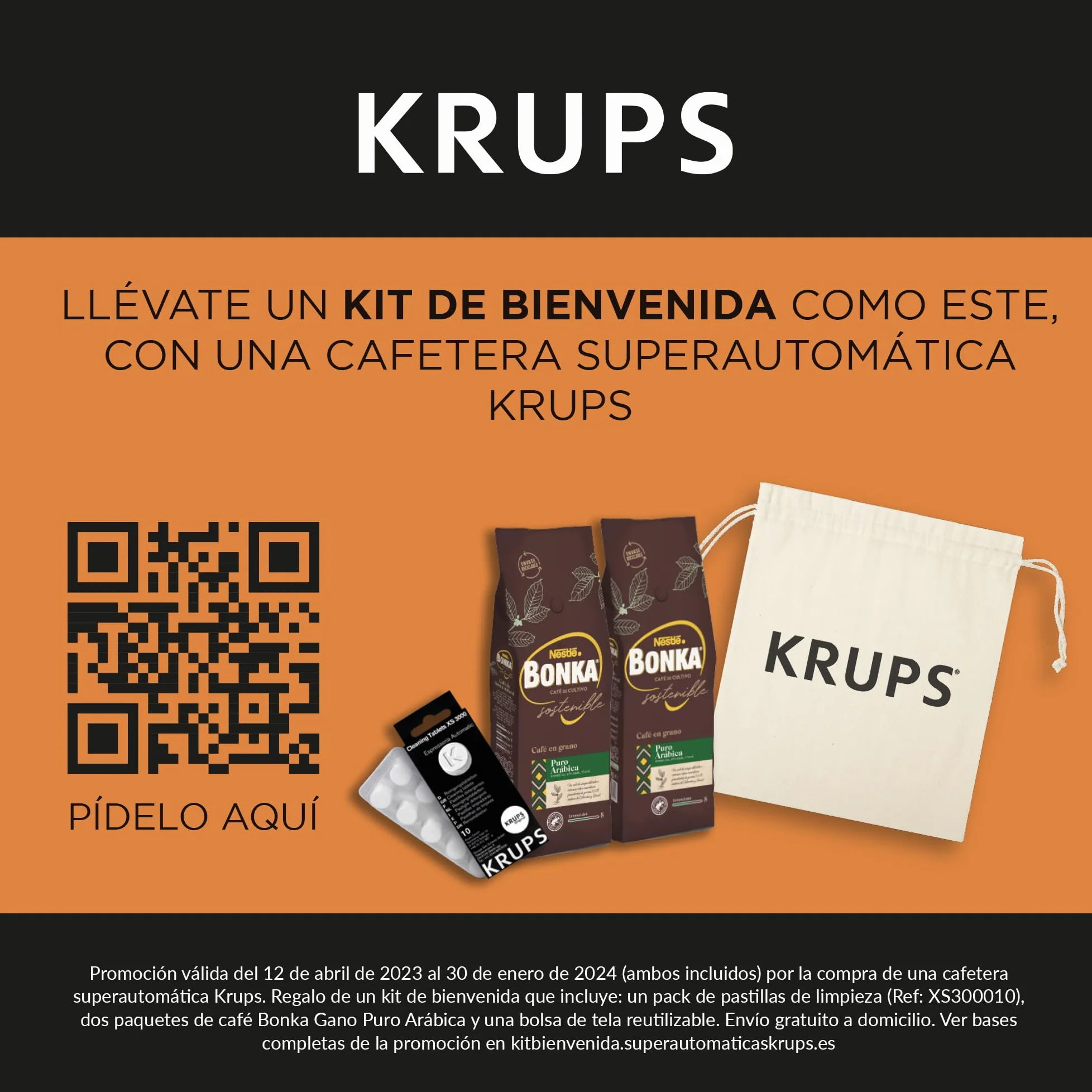 Krups Quattro Force Arabica Latte - Cafetera superautomática 15 bares, pantalla LCD, programas de leche y personalización bebidas, molinillo metálico profesional, modo limpieza, jarra leche