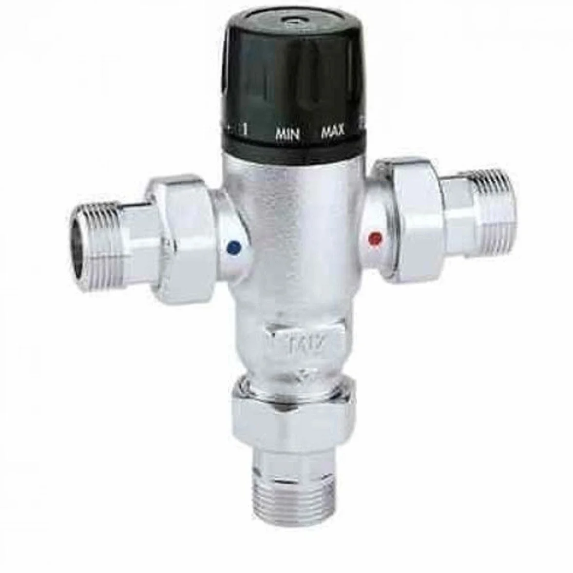 Caleffi 521503 - Mezclador térmico (3/4", con válvulas antirretorno)