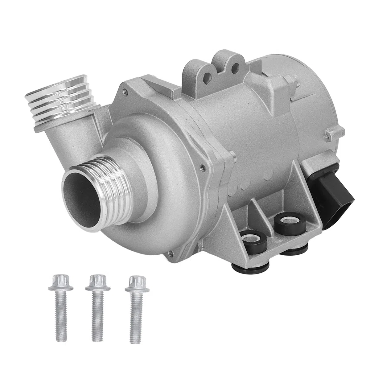 Bomba de Refrigerante Eléctrica para Automóvil, Bomba de Refrigerante Eléctrica para Automóvil, Bomba de Agua para Automóvil de Acero de Aleación con 3 Tornillos para Disipación