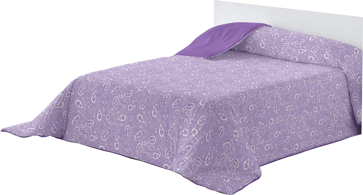 Lucena Cantos - Funda Nórdica Estampada - (260 x 270, Arya Malva)