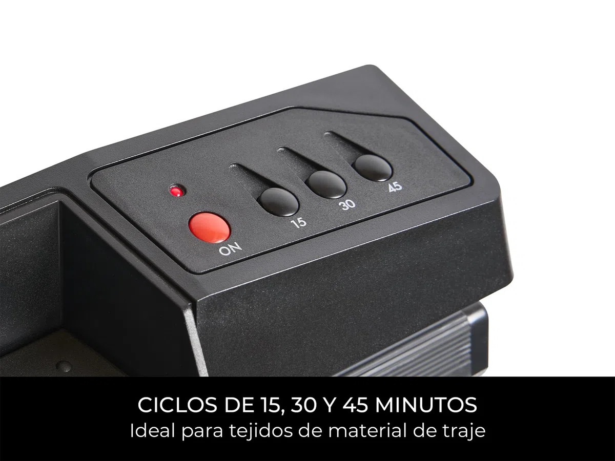 Corby 7700 - Prensa para pantalones, madera de fresno, enchufe europeo