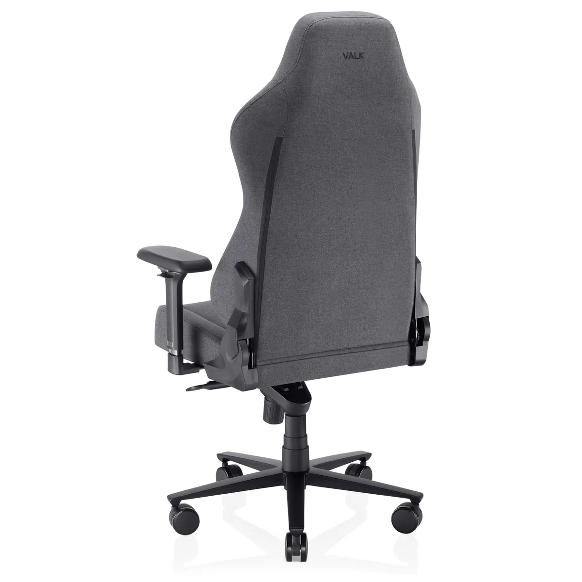 VALK Freya Elite - Silla Gaming Ergonómica de Tela Transpirable, Cojines Viscolátex de Nueva Generación, Reclinable 160º, Reposabrazos 4D, Diseñada en España, Silla Gamer y Oficina (Gris Antracita)