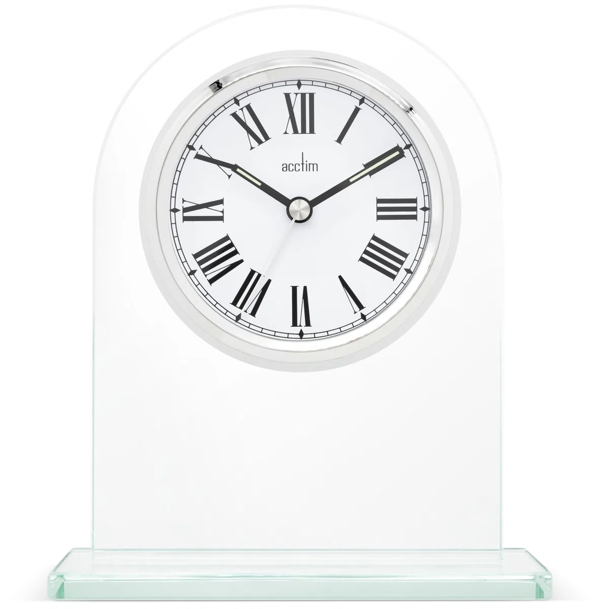 Acctim 36537 Adelaide Reloj de Chimenea, Cristal
