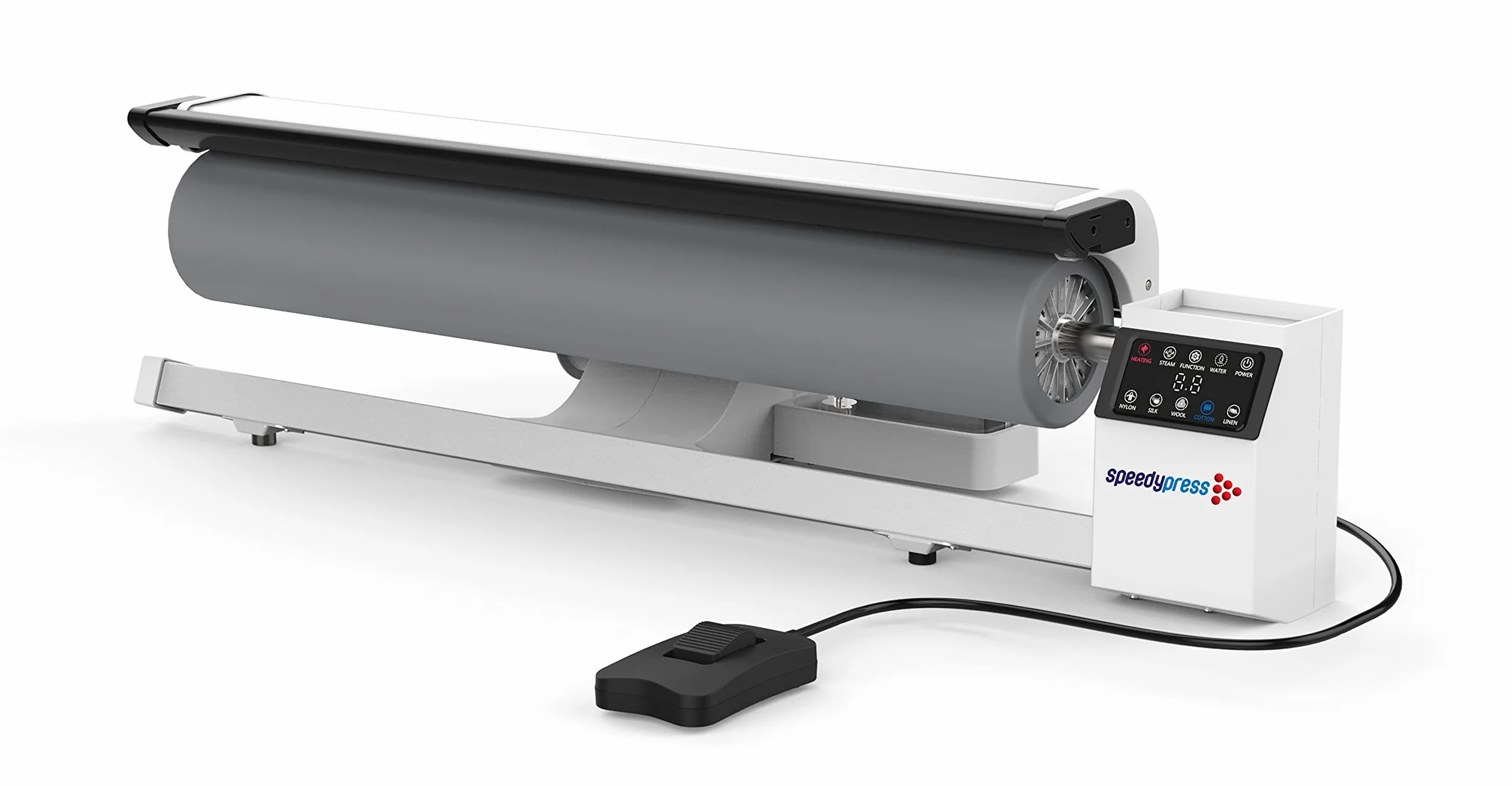 Speedypress Rodillo de Vapor de Hierro Giratorio Prensa de Planchado R02036, 91,5 cm, para Ropa, Cortinas, Sábanas, Manteles