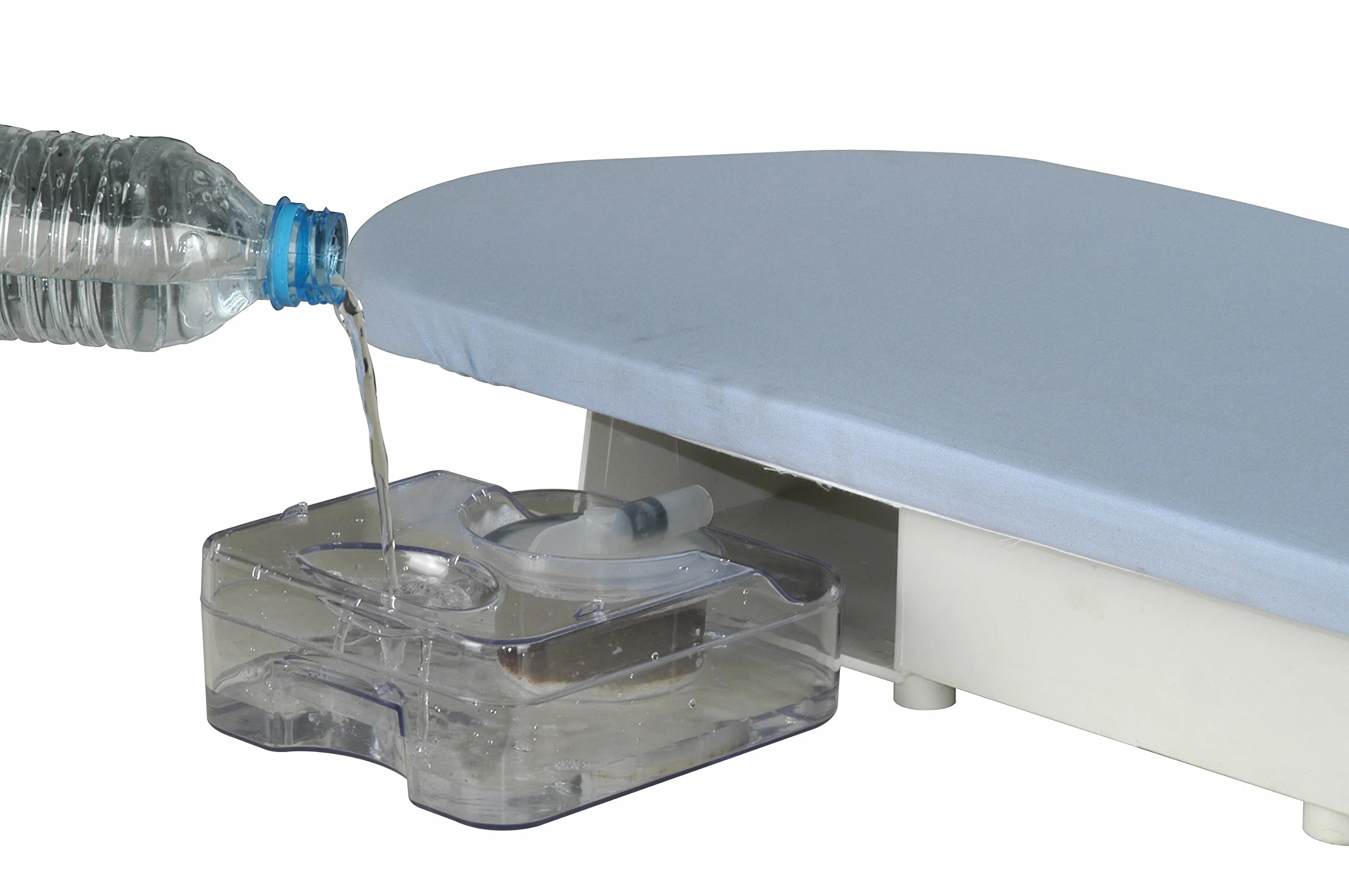Speedypress Prensa de Planchado a Vapor 91HD Plata Resistente Profesional 91cm (Accesorio de Plancha / Hierro Gratis, Filtro de Agua Antiescala, Cubierta de Repuesto y Fieltro de Espuma)