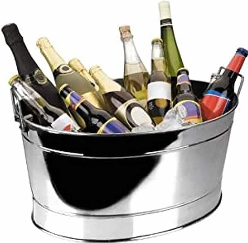 Lacor - 62272 - Barreño Liso INOX. 53x38x25 cm