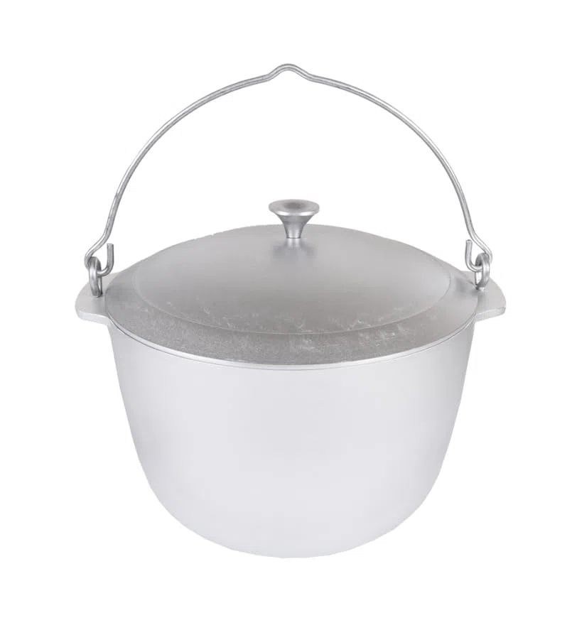 Kazan Kazan Kazan - Cacerola de aluminio fundido con tapa (aluminio, 6 L)