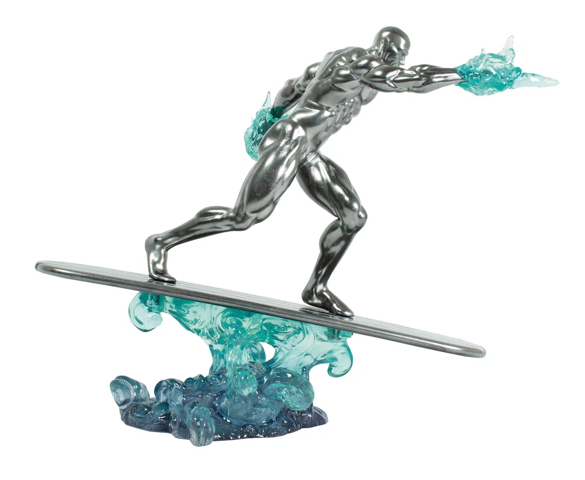 DIAMOND Select Toys Silver Surfer PVC Diorama 25 cm Marvel Gallery Comic
