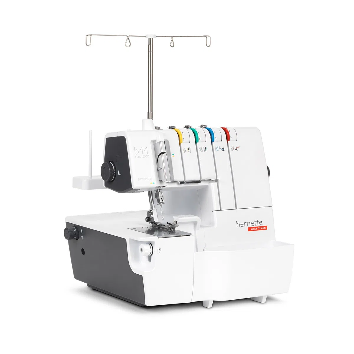 Bernette 44 Funlock | La máquina de overlock económica para principiantes incluye 15 puntadas