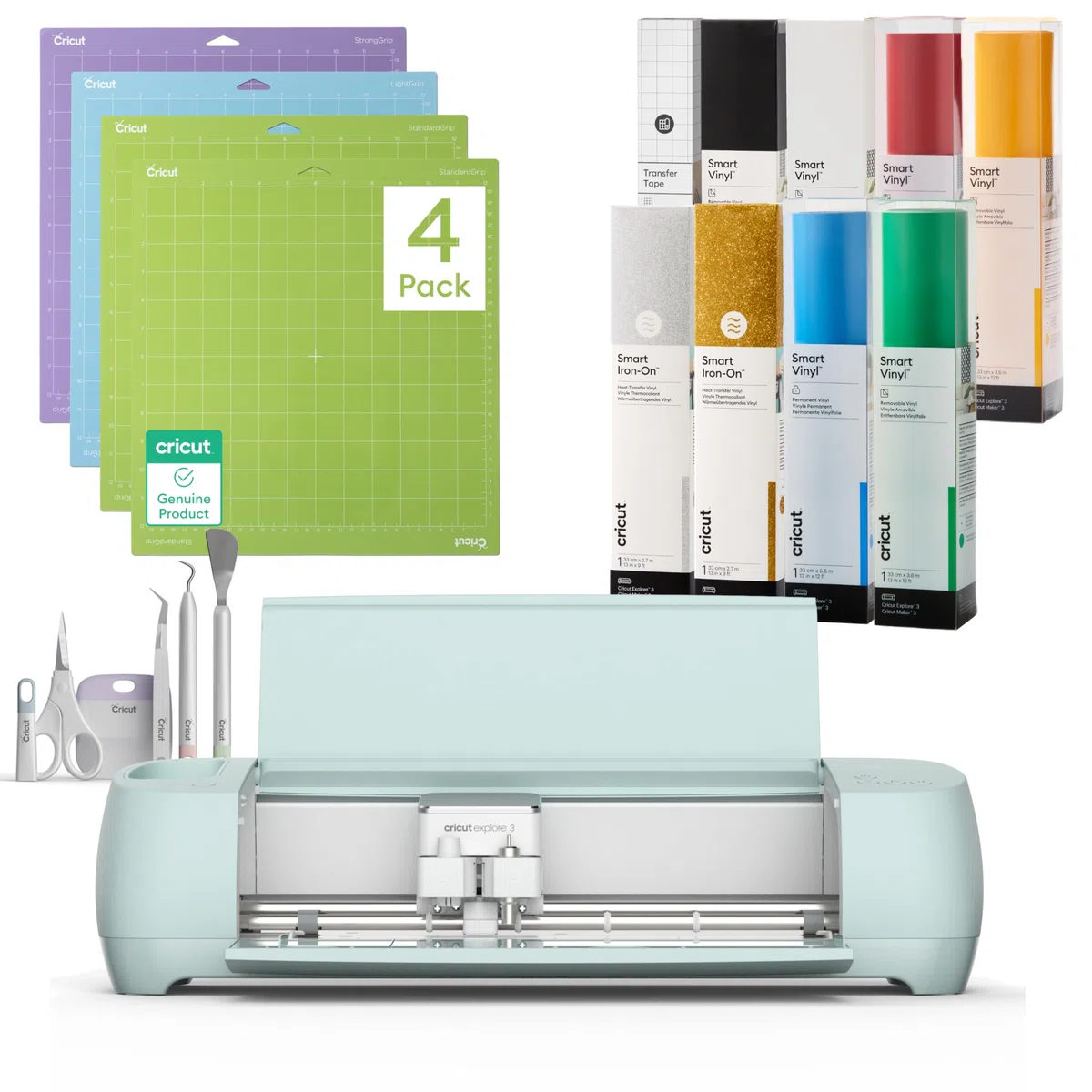 Cricut Explore 3 | Paquete Mega (2025)