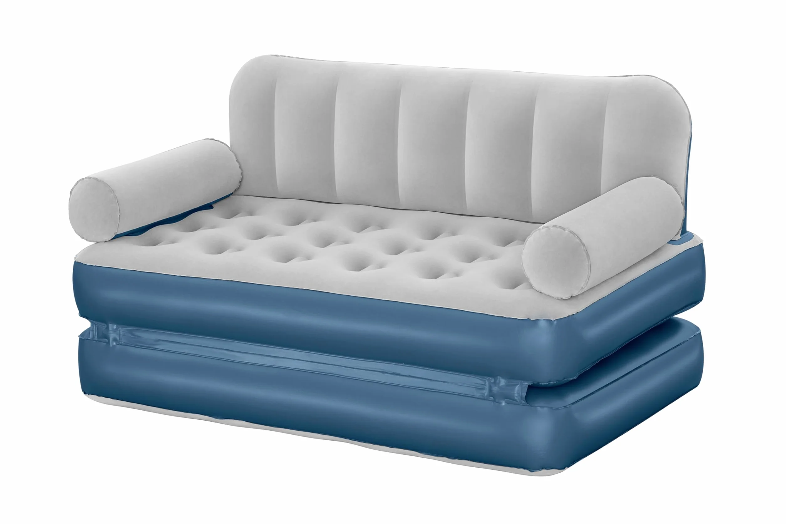 Bestway Multi-MAX 3 en 1 Sofá de Aire, con Bomba de CA incorporada, 74' x 60' x 25'/1.88 MX 1.52 MX 64 cm