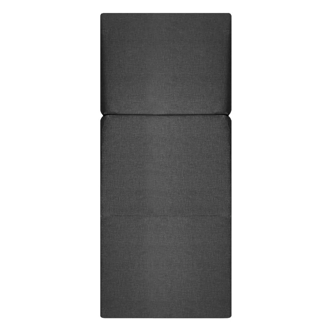 Acomoda Textil – Colchón Plegable con Espuma Alta Densidad y Funda con Cremallera Gris 180x90x8 cm. Colchoneta de Viaje para Ahorrar Espacio y Cama Invitados Cómodo y Resistente.