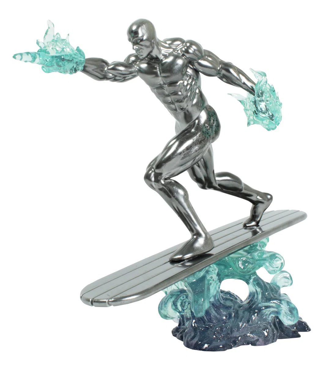 DIAMOND Select Toys Silver Surfer PVC Diorama 25 cm Marvel Gallery Comic